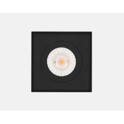 Aron - Projetor Teto VIGG 10W Led 4000K 90x90x108 IP54 Preto ILAR-00997
