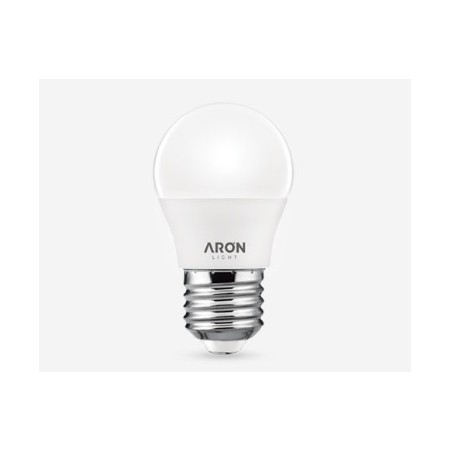 Aron - Lampada Led Esferica G45 R27 6W ILAR-00372