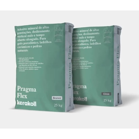 Kerakoll - Cimento Cola PRAGMA FLEX Branco 25Kg (42)