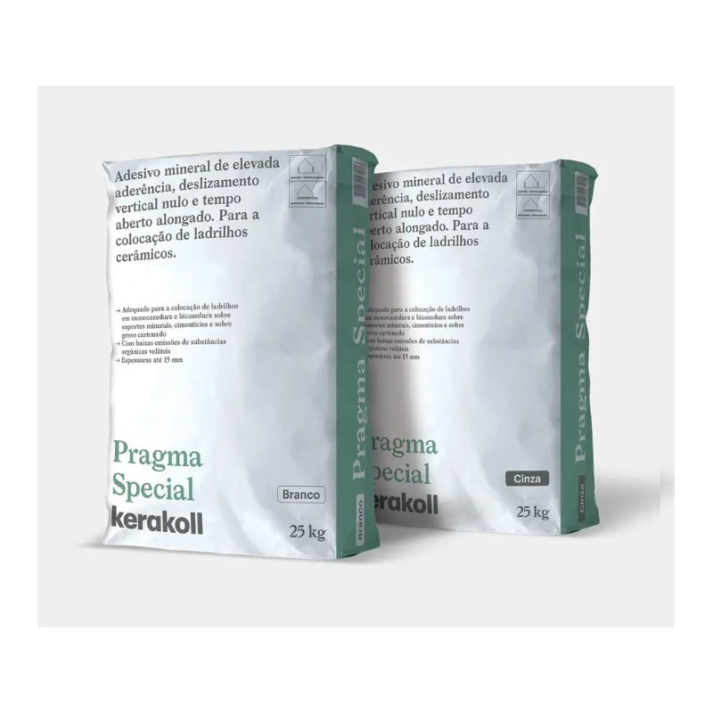 Kerakoll - Cimento Cola PRAGMA SPECIAL Cinza 25Kg (42)