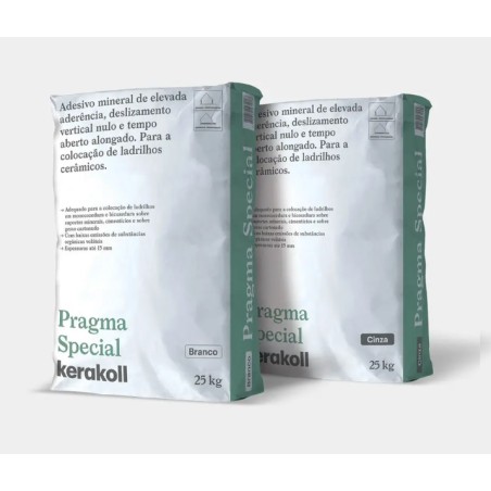 Kerakoll - Cimento Cola PRAGMA SPECIAL Cinza 25Kg (42)
