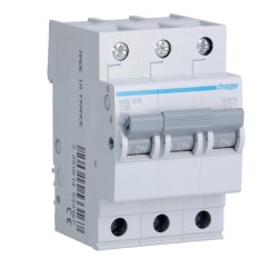 Hager - Disj. 3P 16A C 3KA MW316  GR01