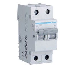 Hager - Disj. 2P 25A C 3KA MW225  GR01