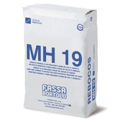 FASSA - MH19 Reboco Hidrofugado Base Cal e Cimento Ext/Int 25 Kgs   (60Scs)