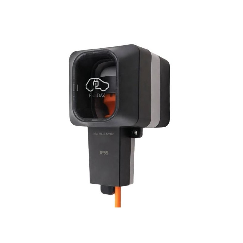 Fillday - Tomada EV Schuko IP55 P/Carros Electricos
