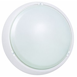 FNP - Aplique Redondo BRANCO IP54 18W Led 4000K
