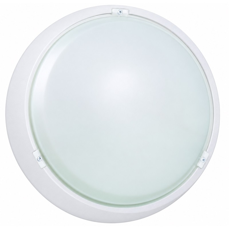 FNP - Aplique Redondo BRANCO IP54 18W Led 4000K