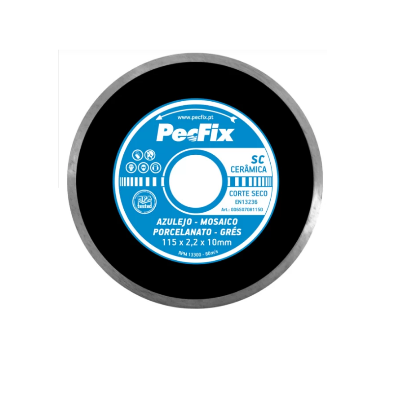 Pecfix-Disco Diamantado SC Ceramica 115