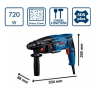 Bosch-Martelo GBH 2-21+Mala 06112A6000