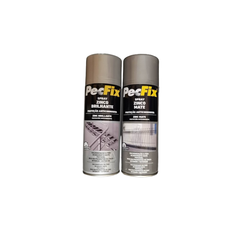 Pecfix-Spray Zinco Brilhante