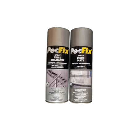 Pecfix-Spray Zinco Brilhante