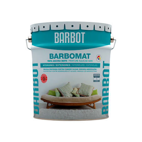 BARBOT -BARBOMAT Tinta Aquosa Mate Int/Ext Branco 15Lt